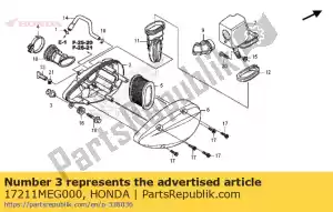 honda 17211MEG000 ko?nierz, mocowanie filtra powietrza - Dół