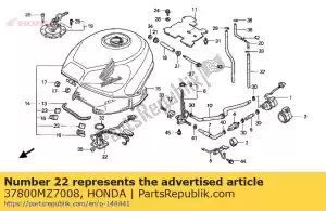 Honda 37800MZ7008 unité de carburant - La partie au fond
