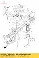 5YUYK24130P0, Yamaha, réservoir de carburant comp. yamaha mt 1670 2005 2006, Nouveau