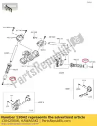 Here you can order the weight,handle zx1400fcf from Kawasaki, with part number 130425006: