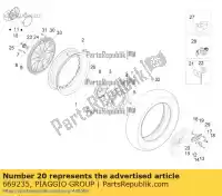 669235, Piaggio Group, Adaptor vespa vespa zapm80100, zapm80101, zapma7100 zapm80101 zapm808g, zapm80200, zapm8020, zapma7200, zapma78g zapma720 zapma78g,  zapmd710 zapmd7200,  946 125 150 946 2013 2014 2015 2016 2017 2018 2019 2020 2021 2022, New