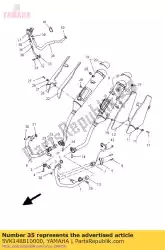 Here you can order the hose, bend 1 from Yamaha, with part number 5VK148810000: