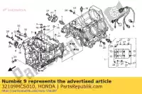32109MCS010, Honda, sub cordão, motor honda st 1300 2002 2003, Novo