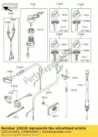 230161083, Kawasaki, lampe assy, ??neutre & rev kawasaki klf300 4x4 kvf300 kvf400 prairie 300 400 , Nouveau