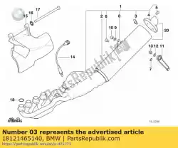 Tutaj możesz zamówić nakr? Tka wtykowa - m5 od BMW , z numerem części 18121465140: