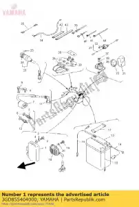 yamaha 3GD855404000 c.d.i. eenheid assy - Onderkant