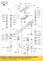 110650279, Kawasaki, tappo, forcella vn1700b9f kawasaki vn vulcan 1700 2009 2010 2011 2012 2013 2014 2015 2016, Nuovo