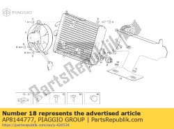 Aprilia AP8144777, Plug, OEM: Aprilia AP8144777