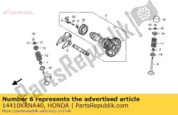 Here you can order the arm comp., ex. Rocker from Honda, with part number 14410KRNA40: