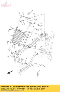 yamaha 5BRE24871000 clip, 2 - La partie au fond