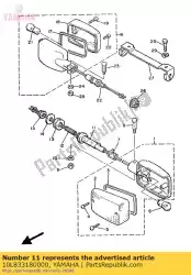 Tutaj możesz zamówić zosta?, migacz 1 od Yamaha , z numerem części 10L833180000: