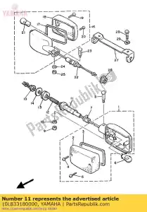 Yamaha 10L833180000 zosta?, migacz 1 - Dół