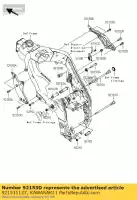 921531127, Kawasaki, perno, casquillo, 10x30 kawasaki zx10r ninja d e zx6r j f  zx 6r 10r 1000 600 , Nuevo