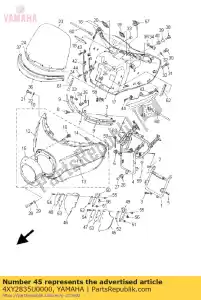 yamaha 4XY2835U0000 pannello 1 - Il fondo