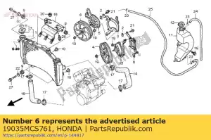 honda 19035MCS761 ca?un komp., l. - Dół