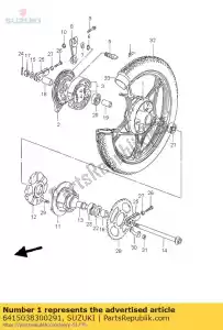 suzuki 6415038300291 cast.wheel, rr - Il fondo