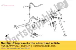 Aqui você pode pedir o descrição não disponível em Honda , com o número da peça 46516MAW760:
