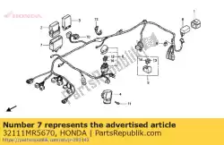 geen beschrijving beschikbaar op dit moment van Honda, met onderdeel nummer 32111MR5670, bestel je hier online: