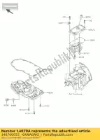 140700057, Kawasaki, cuerpo respirador ej800abf kawasaki w 800 2011 2012 2013 2014 2016, Nuevo