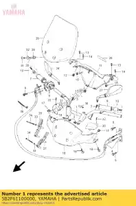 yamaha 5B2F61100000 mbk m1705002 - Lado inferior