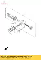 9345016X0100, Yamaha, acortar yamaha yp 125 180 2005 2006 2007 2008 2009, Nuevo