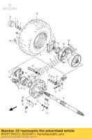 0926730013, Suzuki, bearing,30x62x2 suzuki lt f z ozark quadsport zz 250, New