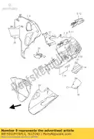 6819202FC0FL4, Suzuki, emblema, tl1000r, suzuki tl  s r tl1000r 1000 , Novo