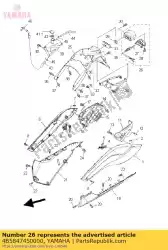 Qui puoi ordinare gruppo luci licenza da Yamaha , con numero parte 4B5847450000: