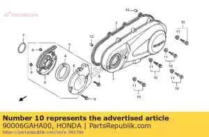 honda 90006GAHA00 conjunto de pernos, especial, 6x27 - Lado inferior