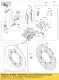 Holder-comp-caliper,f kx100-b7 Kawasaki 430441119