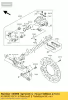 410800151CM, Kawasaki, disque, rr, argent vn1600a7f kawasaki vn 1500 1600 2002 2003 2004 2005 2006 2007, Nouveau