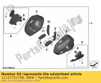 11127722758, BMW, couvercle de soupape, carbone, droit bmw   2016 2017 2018 2019 2020 2021, Nouveau