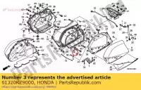 61320KZ9000, Honda, goma, protector de faro honda gl goldwing a  bagger f6 b gold wing deluxe abs 8a gl1800a gl1800 airbag gl1800b 1800 , Nuevo