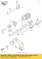 130911862, Kawasaki, houder, verander trommel kawasaki klx  r e s t d g sf w es f klx250 tracker klx250s klx300r 250 125 300 , Nieuw