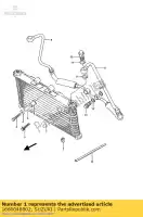 1660048B02, Suzuki, gruppo più freddo, olio suzuki gsx  g f gsxr w gsx1100f 1100 , Nuovo