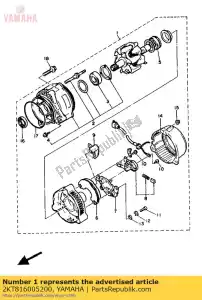 Yamaha 2KT816005200 a.c. generator assy - Bottom side