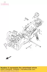 Qui puoi ordinare condotto 1 da Yamaha , con numero parte 52SF110F0000: