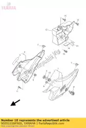 Here you can order the washer, plate from Yamaha, with part number 90201228F600: