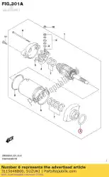 Qui puoi ordinare o-ring da Suzuki , con numero parte 3115648B00: