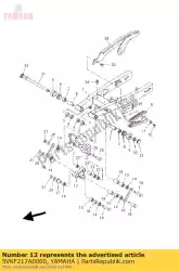 Aquí puede pedir relé de brazo 1 de Yamaha , con el número de pieza 5VKF217A0000: