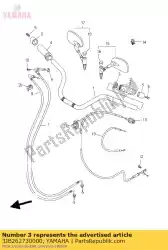 Qui puoi ordinare rotore da Yamaha , con numero parte 3JB262730000: