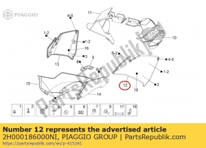 aprilia 2H000186000NI linker lat.kuip. zwart - Onderkant