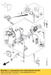 Here you can order the harness,wiring from Suzuki, with part number 3661041F60: