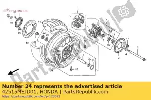 Honda 42515MEJD01 anneau, rr pulser - La partie au fond