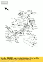 321521568, Kawasaki, tubo kawasaki ZX ninja r 900 9, Novo