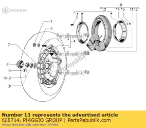 Piaggio Group 668714 savatech 3.5x10