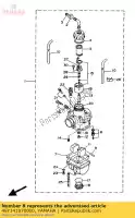 46Y141070000, Yamaha, naaldventiel set yamaha ty 250 1988 1991 1993 1994, Nieuw