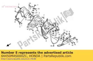 Honda 64450MAS000ZC ustaw ilust * typ2 * - Dół