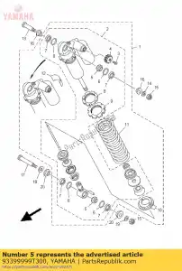 yamaha 93399999T300 ?o?ysko (4gg) - Dół