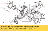 44610MFFD40, Honda, cover,hub honda xl transalp v va xl700va 700 , New